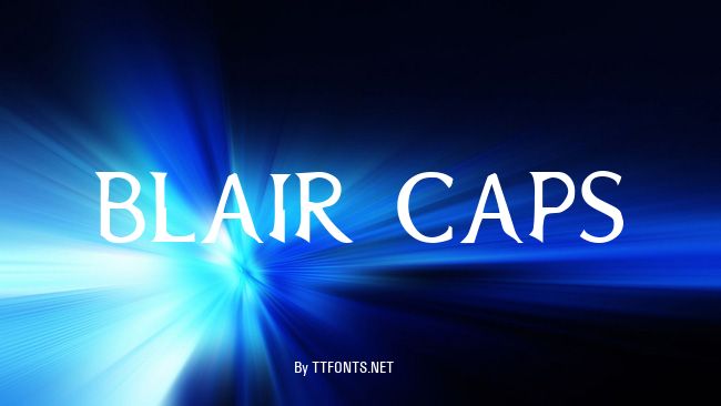 Blair Caps example